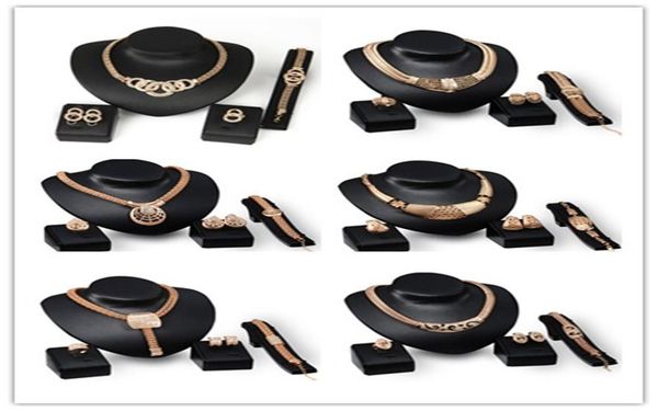 18k gold plated chunky chain statement necklace earrings bracelet ring set for women crystal wedding jewelry sets 6 de5357249, Black
18k gold plated chunky chain statement necklace earrings bracelet ring set for women crystal wedding jewelry sets 6 de5357249, Black