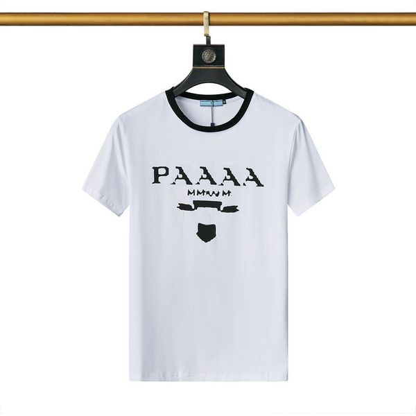 2023 men's fashion t-shirt menswear designer casual classic font t-shirt spring and summer sweat absorbing 100% cotton t-shirt clothing, White;black
2023 men's fashion t-shirt menswear designer casual classic font t-shirt spring and summer sweat absorbing 100% cotton t-shirt clothing, White;black