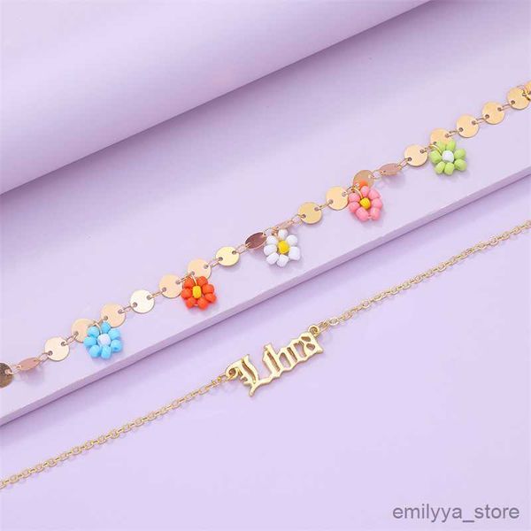 charm bracelets color beads flower constellation bracelets double layer gold color bracelet feet chain for women trendy jewelry gift accesso, Golden;silver
charm bracelets color beads flower constellation bracelets double layer gold color bracelet feet chain for women trendy jewelry gift accesso, Golden;silver