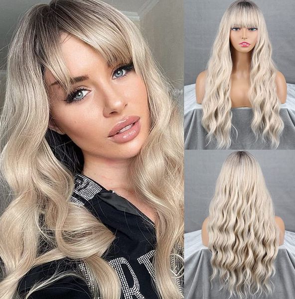 24-inch high-temp resistant long curly full-cap wigs adjustable fit complimentary mesh cap easy maintenance variety of styles, Black
24-inch high-temp resistant long curly full-cap wigs adjustable fit complimentary mesh cap easy maintenance variety of styles, Black