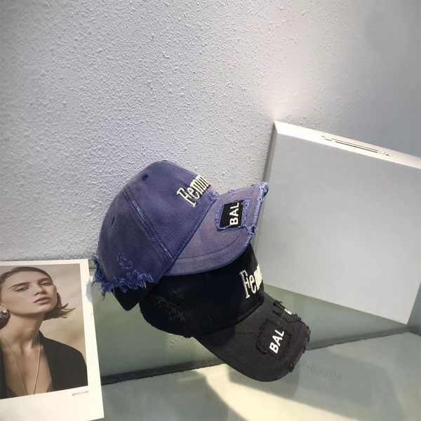 couple fashion designer ball cap summer outdoor vacation sports casquette letter embroidery wash hole style hat, Blue;gray
couple fashion designer ball cap summer outdoor vacation sports casquette letter embroidery wash hole style hat, Blue;gray