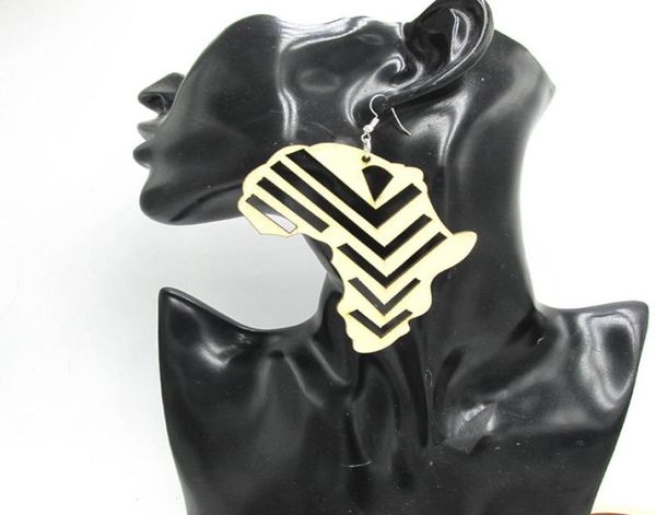 dangle 5pairslot african map wood earrings0123453734148, Silver 
dangle 5pairslot african map wood earrings0123453734148, Silver
