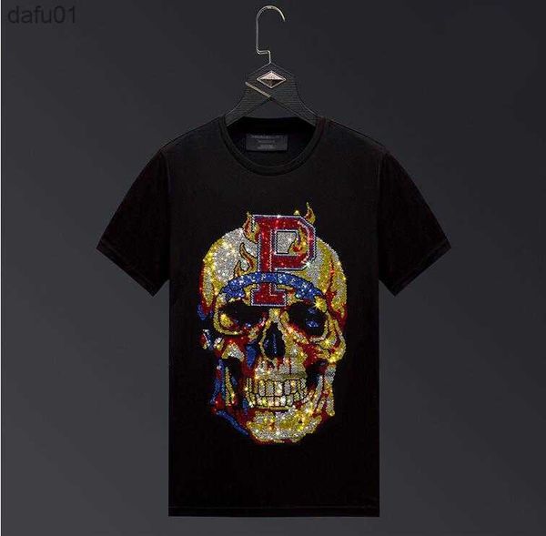 streetwear men diamonds summer mens rhinestones skull t shirt male fashion tees casual anime l230520, White;black
streetwear men diamonds summer mens rhinestones skull t shirt male fashion tees casual anime l230520, White;black