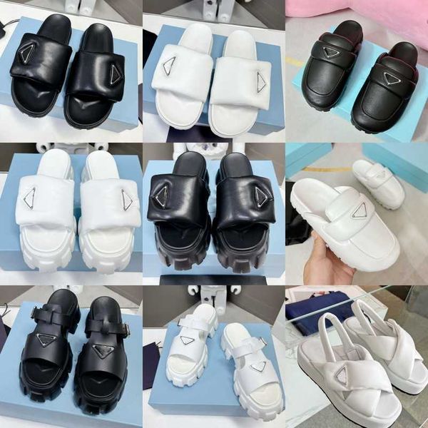 luxurys womens slippers monolith padded nappa leather lug tread sandals black white criss cross flip flop beach slides flats women summer fa
luxurys womens slippers monolith padded nappa leather lug tread sandals black white criss cross flip flop beach slides flats women summer fa