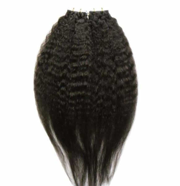 kinky straight tape in brazilian human hair extensions 100g coarse yaki pu skin weft tape in on hair extensions 18quot 20quot5888623, Black
kinky straight tape in brazilian human hair extensions 100g coarse yaki pu skin weft tape in on hair extensions 18quot 20quot5888623, Black
