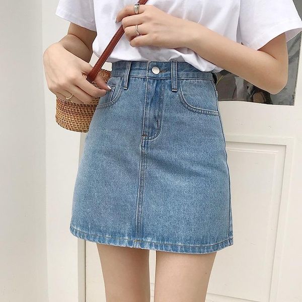 dresses allmatch casual denim skirt women's summer 2022 new korean style high waist loose aline skirt skirts for women, Black;gray
dresses allmatch casual denim skirt women's summer 2022 new korean style high waist loose aline skirt skirts for women, Black;gray