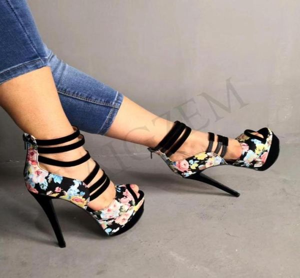 laigzem ankle strap women sandals peep toe back zipper heels sandals flowers faux suede summer female ladies shoes woman big size 4286583, Black
laigzem ankle strap women sandals peep toe back zipper heels sandals flowers faux suede summer female ladies shoes woman big size 4286583, Black