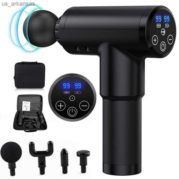 fitness rechargeable massage gun percussion muscle relax electric pistol massager for body massagepistol device hammer l230523
fitness rechargeable massage gun percussion muscle relax electric pistol massager for body massagepistol device hammer l230523