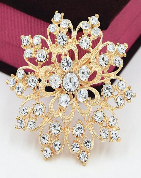 luxury fancy gold tone sparkling clear crystals women wedding bridal bouquet big heart flower brooch exquisite diamante lady brooc1397716, Gray
luxury fancy gold tone sparkling clear crystals women wedding bridal bouquet big heart flower brooch exquisite diamante lady brooc1397716, Gray