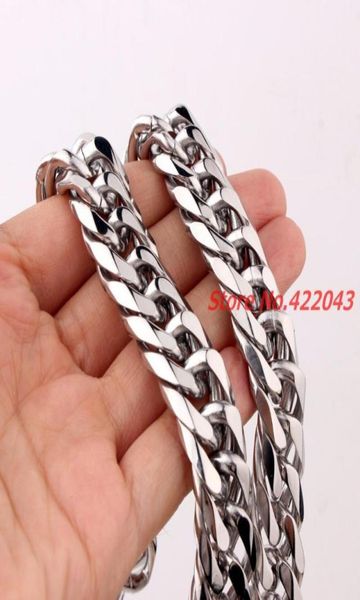 huge 740quot heavy male jewelry 316l stainless steel silver color curb cuban chain men039s necklace highly polished 16mm wid9894250
huge 740quot heavy male jewelry 316l stainless steel silver color curb cuban chain men039s necklace highly polished 16mm wid9894250