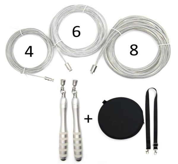 jump ropes crossrope rope similar function fast lock system skipping 3x 4mm 6mm 8mm tpu steel cord set with eva case8100215
jump ropes crossrope rope similar function fast lock system skipping 3x 4mm 6mm 8mm tpu steel cord set with eva case8100215