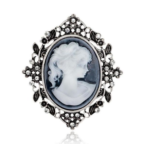 new arrival antique gold silver color vintage brooch pins crystal jewelry queen cameo brooches rhinestone for women christmas gif9694719, Gray
new arrival antique gold silver color vintage brooch pins crystal jewelry queen cameo brooches rhinestone for women christmas gif9694719, Gray