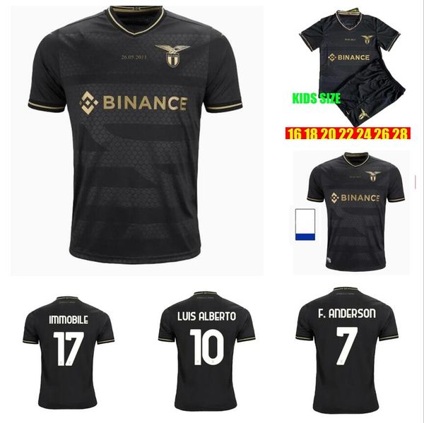 2023 lazio immobile soccer jerseys maglie 22 23 immobile luis bastos sergej badelj lucas j.correa zaccagni marusic men kids kit football shi, Black;yellow
2023 lazio immobile soccer jerseys maglie 22 23 immobile luis bastos sergej badelj lucas j.correa zaccagni marusic men kids kit football shi, Black;yellow