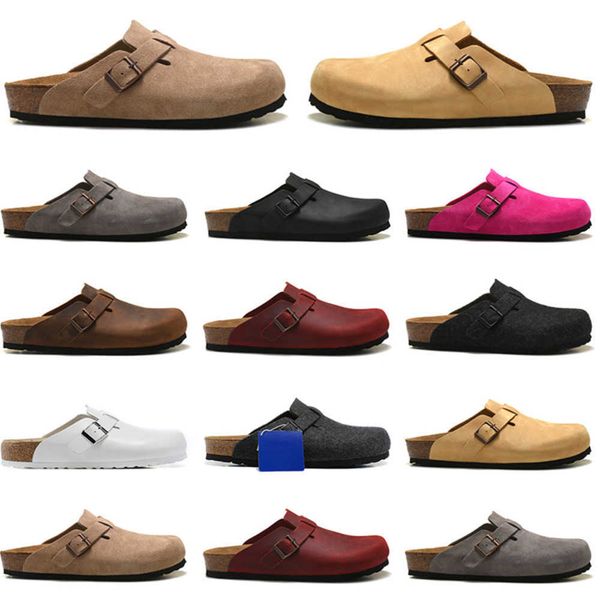slippers boston clogs designer sandals men women slide slippers soft footbed clog suede leather buckle strap shoes woody outdoor indoor brow, Black
slippers boston clogs designer sandals men women slide slippers soft footbed clog suede leather buckle strap shoes woody outdoor indoor brow, Black