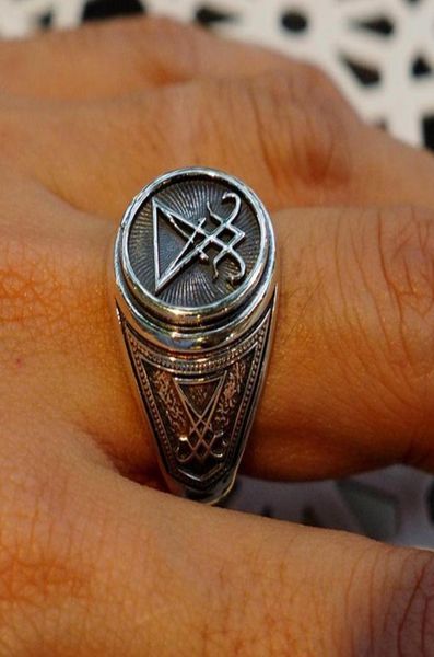vantage silver color signet sigil of lucifer ring for men seal of satan occult male jewelry4798497, Golden;silver
vantage silver color signet sigil of lucifer ring for men seal of satan occult male jewelry4798497, Golden;silver