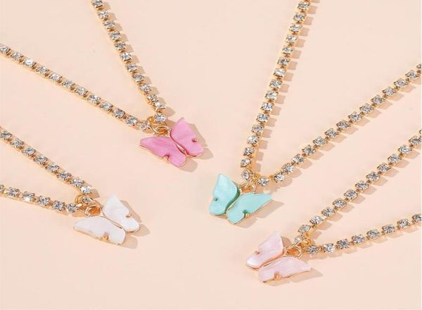 sweet colorful acrylic butterfly pendant necklaces fashion crystal chain necklaces girls women jewelry gifts9448276, Silver
sweet colorful acrylic butterfly pendant necklaces fashion crystal chain necklaces girls women jewelry gifts9448276, Silver