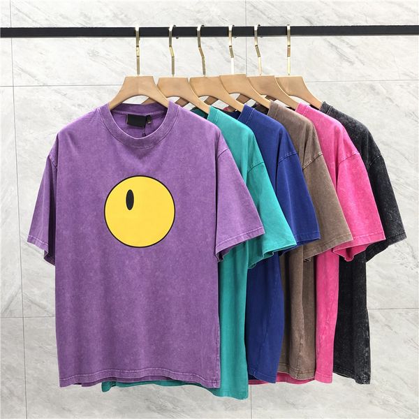 23ss summer happy plus size tee t shirt usa skateboard distressed men washed casual europe tshirt multi colors, Black;brown
23ss summer happy plus size tee t shirt usa skateboard distressed men washed casual europe tshirt multi colors, Black;brown