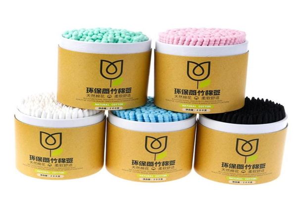 sponges applicators cotton 200pcsbox colorful double head bamboo swab pink blue black adults makeup buds wood sticks nose ears8206932
sponges applicators cotton 200pcsbox colorful double head bamboo swab pink blue black adults makeup buds wood sticks nose ears8206932
