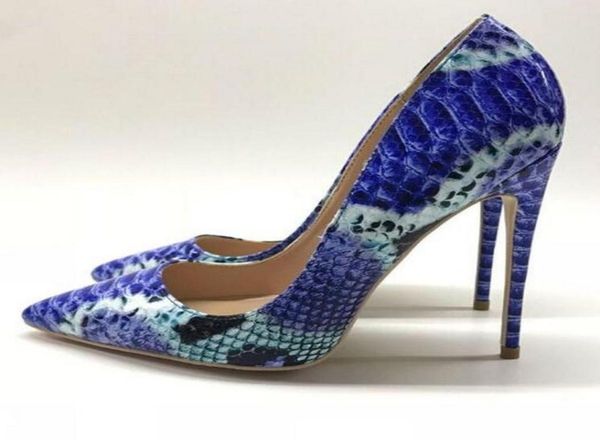 new fashion women blue leather python snake poined toes stiletto heel high heels shoes pump highheeled shoes dress shoes2279851, Black
new fashion women blue leather python snake poined toes stiletto heel high heels shoes pump highheeled shoes dress shoes2279851, Black
