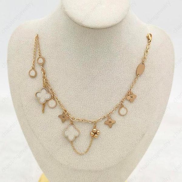 50cm chain length l letter necklace fourleaf clover logo two styles with fashion luxury jewelry suitable for all kinds of holiday5418412, Silver
50cm chain length l letter necklace fourleaf clover logo two styles with fashion luxury jewelry suitable for all kinds of holiday5418412, Silver