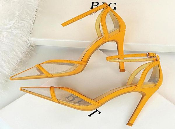 2021 women 10cm high heels yellow sandals lady stripper mesh nude strap sandles wedding bridal luxury prom pleaser shoes9052207, Black
2021 women 10cm high heels yellow sandals lady stripper mesh nude strap sandles wedding bridal luxury prom pleaser shoes9052207, Black