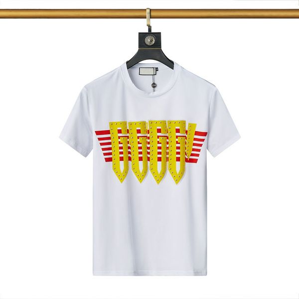 23ss men's fashion t-shirt men's designer clothing new short sleeve casual brand classic font spring summer loose cotton t-shirt s, White;black
23ss men's fashion t-shirt men's designer clothing new short sleeve casual brand classic font spring summer loose cotton t-shirt s, White;black