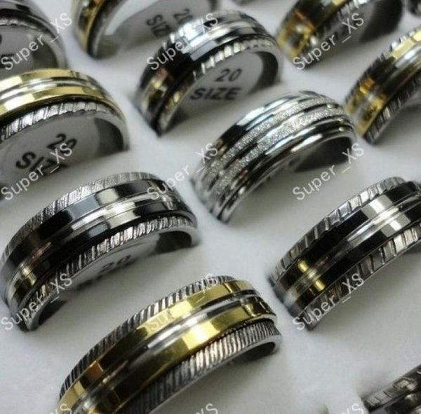 fashion stainless steel rings fashion rotatable ring for women men vintage anillo bague bijoux femme whole jewelry lots lr8058900, Golden;silver
fashion stainless steel rings fashion rotatable ring for women men vintage anillo bague bijoux femme whole jewelry lots lr8058900, Golden;silver