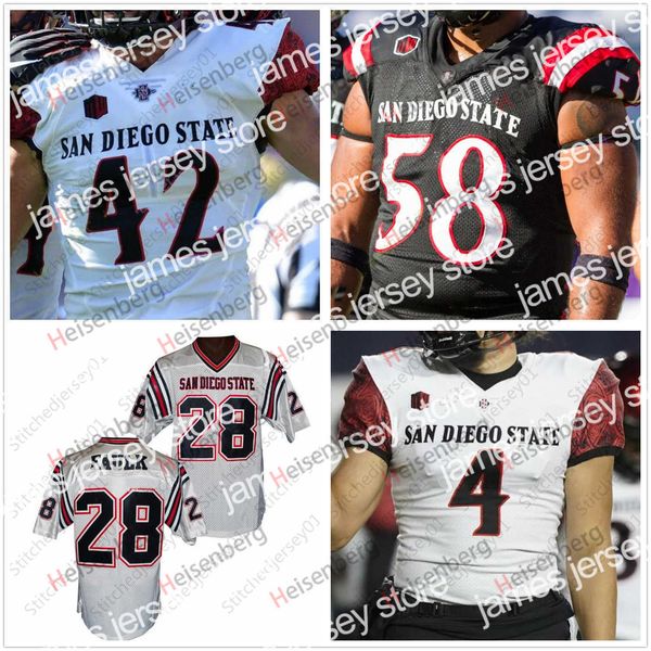 new american wear custom san diego state aztecs football jersey marshall faulk ncaa college, Black
new american wear custom san diego state aztecs football jersey marshall faulk ncaa college, Black