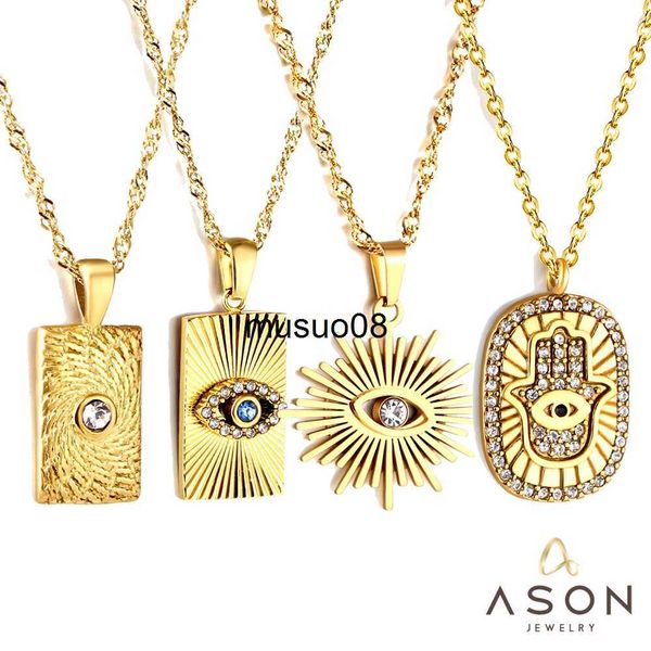 pendant necklaces asonsteel new in stainless steel gold color round oval evil eye pendant necklace for women men fashion trend girl jewelry, Silver
pendant necklaces asonsteel new in stainless steel gold color round oval evil eye pendant necklace for women men fashion trend girl jewelry, Silver