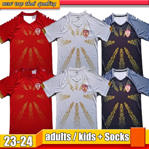23 24 northern macedonia soccer jerseys peleg oscar lom ceballos santis 2023 2024 home away football shirts uniforms in men kids kit s-2xl j, Black;yellow
23 24 northern macedonia soccer jerseys peleg oscar lom ceballos santis 2023 2024 home away football shirts uniforms in men kids kit s-2xl j, Black;yellow