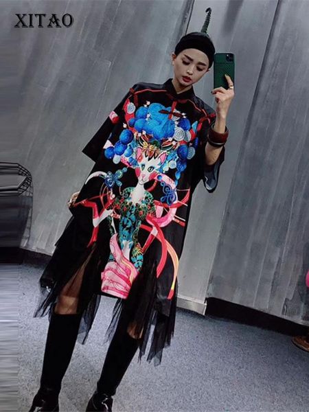dresses xitao irregular tassel dress fashion new print pattern letter small fresh 2020 spring summer pullover dress xj4434, Black;gray
dresses xitao irregular tassel dress fashion new print pattern letter small fresh 2020 spring summer pullover dress xj4434, Black;gray