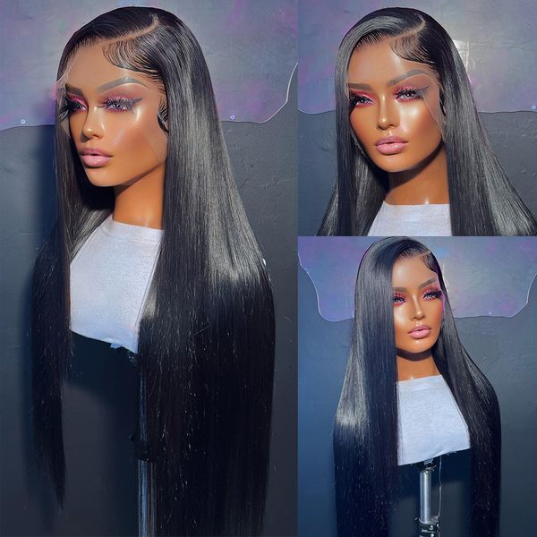 30 inch straight transparent 13x6 lace front wigs brazilian remy human hair 13x4 lace frontal pre plucked wig 180% for women, Black;brown
30 inch straight transparent 13x6 lace front wigs brazilian remy human hair 13x4 lace frontal pre plucked wig 180% for women, Black;brown