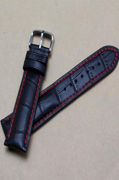 18mm 20mm 22mm 24mm new black genuine leather watchband watch band strap bracelet with red thread9113312, Black;brown
18mm 20mm 22mm 24mm new black genuine leather watchband watch band strap bracelet with red thread9113312, Black;brown