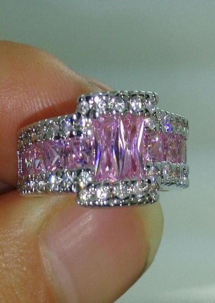 professional whole fashion jewelry 10kt white gold filled pink sapphire gem men wedding ring gift8365468, Silver
professional whole fashion jewelry 10kt white gold filled pink sapphire gem men wedding ring gift8365468, Silver