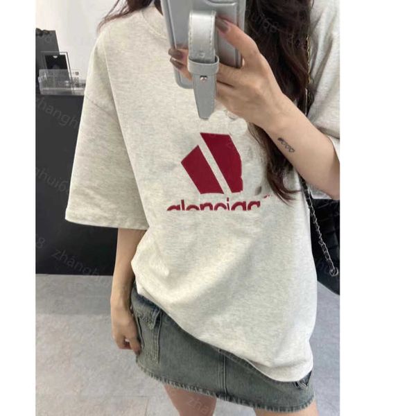 23ss womens t-shirt womens designer clothing tee round neck pure cotton logo embroidery short sleeve t-shirt womens clothes a1, White
23ss womens t-shirt womens designer clothing tee round neck pure cotton logo embroidery short sleeve t-shirt womens clothes a1, White