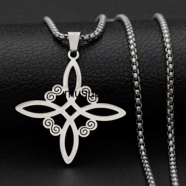 pendant necklaces womens witch knot necklace stainless steel irish celtic knot pendant fashion pendant good luck jewelry gifts for girls j23, Silver
pendant necklaces womens witch knot necklace stainless steel irish celtic knot pendant fashion pendant good luck jewelry gifts for girls j23, Silver