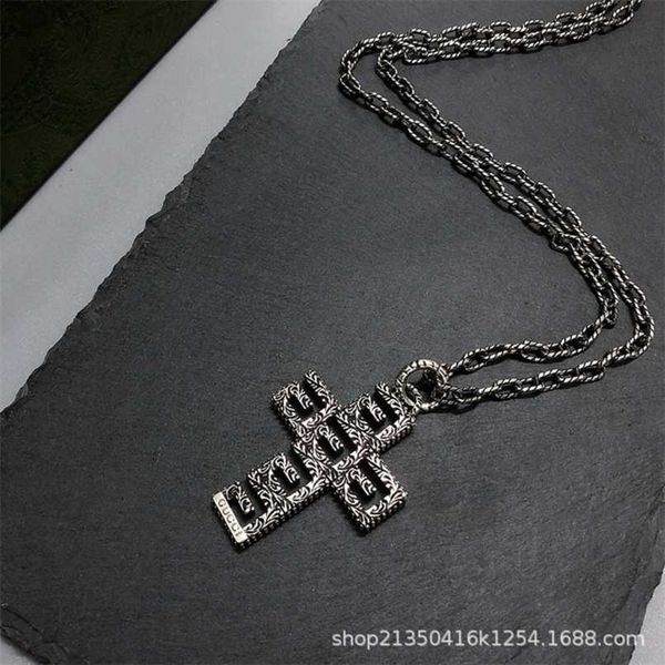 80% off designer jewelry bracelet necklace ring ancient cross 925 made old sculpture pattern square twist chain all match necklace., Silver
80% off designer jewelry bracelet necklace ring ancient cross 925 made old sculpture pattern square twist chain all match necklace., Silver