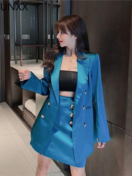 pants unxx 2022 spring business suit elegant office uniforms lady two pieces set long sleeve double breasted blazer skirts suit female, White
pants unxx 2022 spring business suit elegant office uniforms lady two pieces set long sleeve double breasted blazer skirts suit female, White