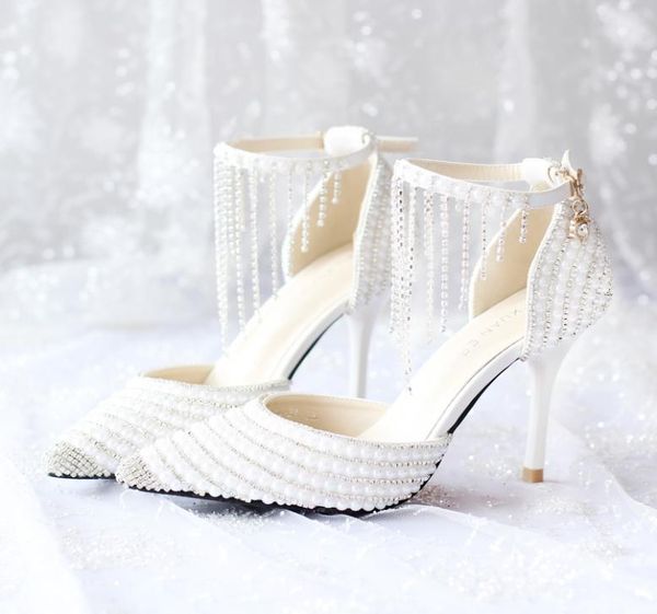 2019 new arrival summer wedding shoes bride pearl crystal dress shoes handcraft high heel platforms prom party shoes4820968, Black
2019 new arrival summer wedding shoes bride pearl crystal dress shoes handcraft high heel platforms prom party shoes4820968, Black