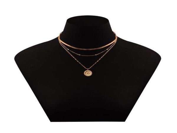 multilayer choker necklace silver gold chains coin pendant necklaces wrap women fashion jewelry will and sandy gift9827767
multilayer choker necklace silver gold chains coin pendant necklaces wrap women fashion jewelry will and sandy gift9827767