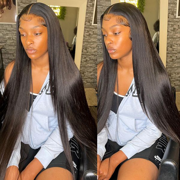 wigirl 30 40 inch bone straight hd lace front human hair wigs for black women brazilian remy 13x4 transparent lace frontal wig, Black;brown
wigirl 30 40 inch bone straight hd lace front human hair wigs for black women brazilian remy 13x4 transparent lace frontal wig, Black;brown