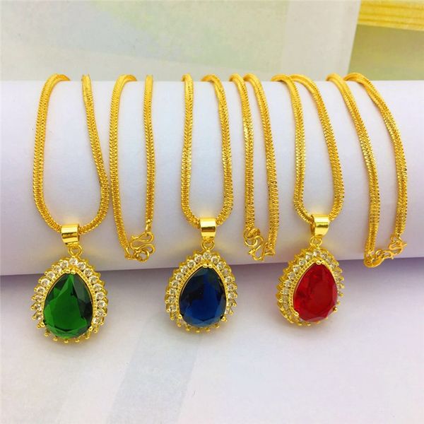 women pendant chain water drope real 18k yellow gold filled fashion lady girls teardrop jewelry gift, Silver
women pendant chain water drope real 18k yellow gold filled fashion lady girls teardrop jewelry gift, Silver