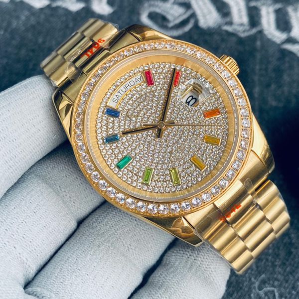 diamond watch mens automatic mechanical watches 41mm sapphire designer women wristwatch waterproof 904l stainless steel montre de luxe, Slivery;brown
diamond watch mens automatic mechanical watches 41mm sapphire designer women wristwatch waterproof 904l stainless steel montre de luxe, Slivery;brown