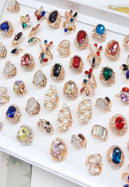 50pcslot women natural stones crystal rings gemstone fashion halo cocktail ring wedding party gifts fine jewelry mixed styles1278397, Silver
50pcslot women natural stones crystal rings gemstone fashion halo cocktail ring wedding party gifts fine jewelry mixed styles1278397, Silver