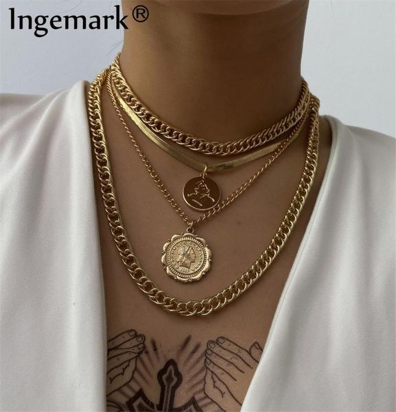 punk miami cuban choker necklace steampunk men jewelry vintage big coin pendant chunky chain necklaces for women neck accessories8786254, Silver
punk miami cuban choker necklace steampunk men jewelry vintage big coin pendant chunky chain necklaces for women neck accessories8786254, Silver