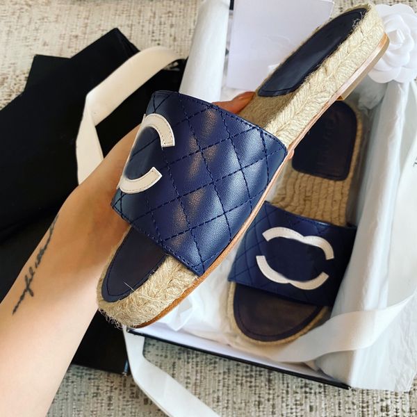 designer slippers for women lady girls classic platform quilted leather slides flat espadrilles straw bottom mule slider logo flip flops bra, Black
designer slippers for women lady girls classic platform quilted leather slides flat espadrilles straw bottom mule slider logo flip flops bra, Black