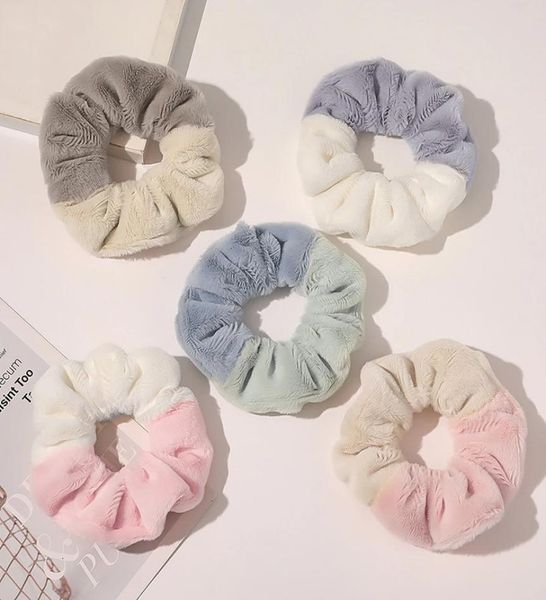 women girls sweet faux rabbit fur hair rope scrunchies fluffy elastic hair bands splicing color hair ties for christmas headwear2465598, Golden;silver
women girls sweet faux rabbit fur hair rope scrunchies fluffy elastic hair bands splicing color hair ties for christmas headwear2465598, Golden;silver