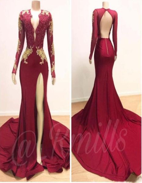charming dark red mermaid prom dresses 2020 v neck long sleeves sequined beaded special occasion dress evening wear vestidos 337739, Black
charming dark red mermaid prom dresses 2020 v neck long sleeves sequined beaded special occasion dress evening wear vestidos 337739, Black