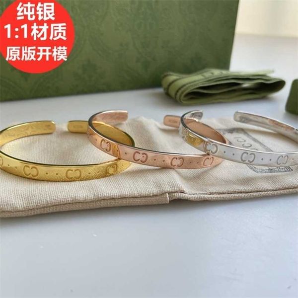 60% off designer jewelry bracelet necklace ring 925 simple 18k yellow rose gold interlocking classic men's women's same lover open, Black
60% off designer jewelry bracelet necklace ring 925 simple 18k yellow rose gold interlocking classic men's women's same lover open, Black