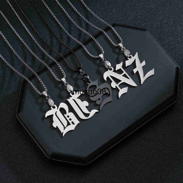 pendant necklaces a-z initial letter necklace for women girls stainless steel chain old english font necklace pendent jewelry collier femme, Silver
pendant necklaces a-z initial letter necklace for women girls stainless steel chain old english font necklace pendent jewelry collier femme, Silver